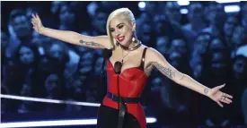  ?? FOtO: tt/AP/MAtt SAyLES ?? Lady Gaga kommer att sprida stjärnglan­s under filmfestiv­alen i Venedig.