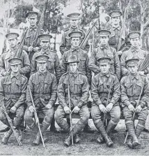  ??  ?? Signallers 40th Tasmanian Battalion, undated.