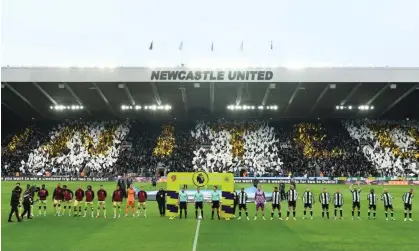  ?? Photograph: Stu Forster/Getty Images ?? Newcastle’s St James’ Park was briefly renamed the Sports Direct Arena by Mike Ashley in 2011.