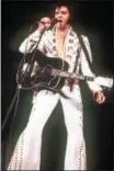  ?? THE ASSOCIATED PRESS ?? Elvis Presley sings during a 1973 concert.