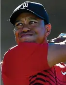  ?? GETTY IMAGES ?? Upbeat: Tiger Woods