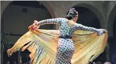  ?? FOTO: KULTURBÜRO ?? Quartier Abteiberg: In der Musikschul­e wird getanzt. Dort tritt auch das Flamenco-Tanzensemb­le „Triana Alegre“auf.
