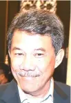  ??  ?? Datuk Seri Mohamad Hasan