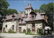  ?? LISA POWELL / STAFF ?? Mac-A-Cheek was built by Abram Sanders Piatt, a farmer and soldier in the Civil War. He and his brother, Donn Piatt, built a pair of homes in West Liberty called the Piatt Castles.