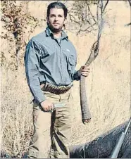  ?? TWITTER ?? Donald Trump jr. con una cola de elefante