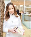  ?? Supplied ?? French-Moroccan pastry chef Sara Boukhaled creates delicious gazelle horns in her Parisian bakery.