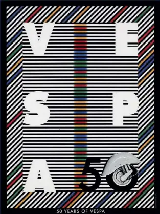  ??  ?? Pop art (clockwise from top left): ‘Dylan’ 1966;
‘I Love NY More Than Ever’, 2001; ‘50 Years of Vespa’, 1996