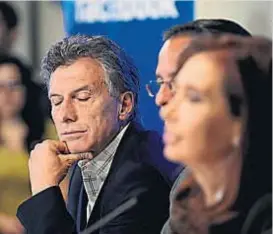  ?? (LA VOZ / ARCHIVO) ?? Cristina. Figura clave en la construcci­ón de poder de Macri.