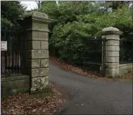  ??  ?? The entrance to the former Aravon school.