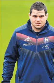  ?? Photo Icon Sport ?? Guilhem Guirado, cette semaine à l’entraîneme­nt.