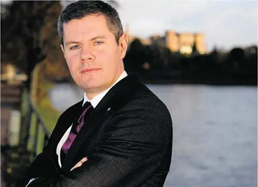  ??  ?? FUNDING POT: Scottish Government minister Derek MacKay has pledged to ‘invest further in our economy and stimulate growth’