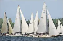 ?? SUBMITTED PHOTO ?? The Charlottet­own Harbour and Hillsborou­gh Bay will be busy this week with the Charlottet­own Race Week.