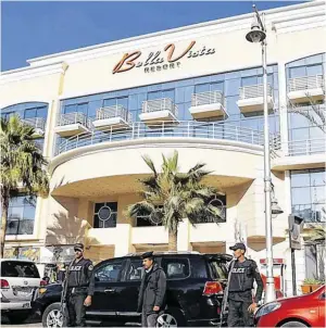  ?? BILD: SN/APA (AFP)/MOHAMED EL-SHAHED ?? In diesem Hotel fand der Angriff statt.