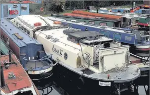  ??  ?? n RETURNING: The Elsdale II floating classroom in Cowley Marina, where the refit took place
Contribute­d