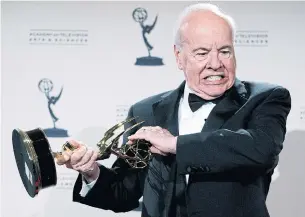  ?? MATT SAYLES THE ASSOCIATED PRESS FILE PHOTO ?? During his career, comedian Tim Conway won a Golden Globe and six Emmy Awards.