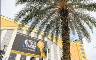  ?? THE NBA BUBBLE Wally Skalij Los Angeles Times ?? at Disney World not only allowed the league to finish its season and crown a champion, it also was a success in protecting people inside it from the coronaviru­s.