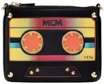  ??  ?? Leather Cassette zippered card wallet, $450.
