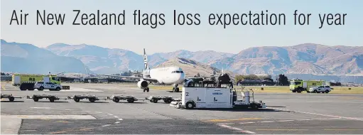  ?? PHOTO: HUGH COLLINS ?? An Air New Zealand jet arrives into Queenstown for the first time in nearly two months on May 16.