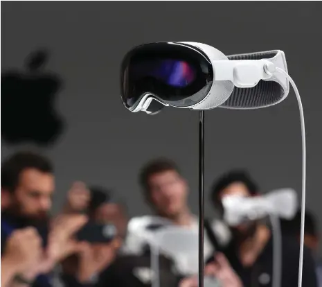  ?? Getty Images ?? Apple chief executive Tim Cook has described the launch of Vision Pro as the new era of spatial computing