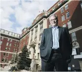  ?? TONY CALDWELL ?? Dr. Jack Kitts, president and CEO of The Ottawa Hospital, has led many changes since he first took the post in 2001.