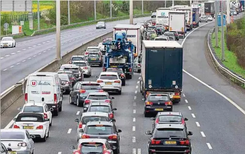  ?? Foto: Guy Jallay ?? Die Zeit mit den meisten Verkehrsst­aus ist in der Regel dienstags zwischen 17 und 18 Uhr.