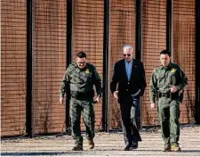  ?? Tribune News Service file photo ?? President Joe Biden’s new plan calls for asylum seekers to use a cellphone app before crossing the border.