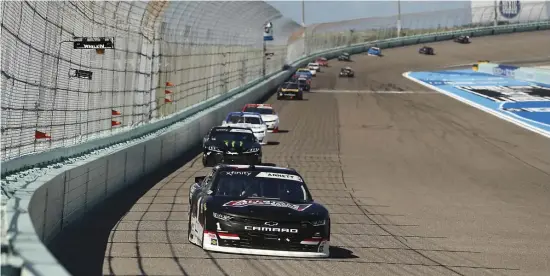  ?? Getty IMaGes ?? HOT HOT HOT: Racers are bracing for sweltering heat and humidity at Homestead-Miami Speedway this weekend.