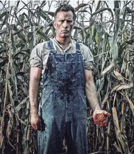  ?? NETFLIX ?? A Nebraska rancher (Thomas Jane) is cursed when he murders his wife in the Stephen King adaptation “1922.”