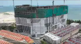  ?? (Foto hiasan) ?? Projek bersepadu Harbour City di Melaka merangkumi elemen runcit, hospitalit­i dan hiburan.