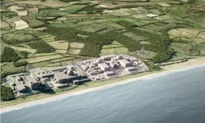  ?? ?? The proposed Sizewell C nuclear energy plant in Suffolk. Photograph: EDF