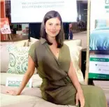  ?? Actress and Runner’s Kitchen owner Bianca King recommends the Canadian Bamboo Linen collection, saying, “The sheets were cool and smooth on the skin despite the temperatur­e and weather in the country.” ??