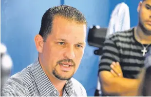  ??  ?? JORGE PÉREZ Heredia, candidato a alcalde de Utuado por el PNP, habló ayer por primera vez sobre el caso que enfrenta su hermano.