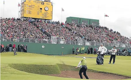  ?? Picture: PA. ?? The Open was last played at Carnoustie in 2007. This year visitors won’t be able to leave and re-enter.