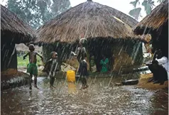  ?? ?? Mukwerera is a community-based rainfall making ceremony held annually