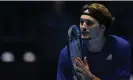  ?? Marco Bertorello/AFP/Getty Images ?? Alexander Zverev has denied allegation­s of abuse and violence against his exgirlfrie­nd Olga Sharypova. Photograph: