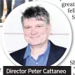  ??  ?? Director Peter Cattaneo