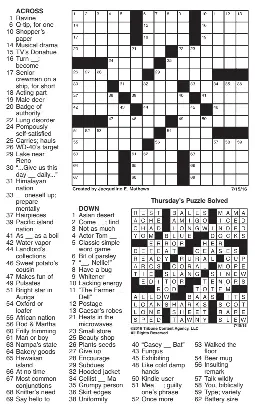 Commuter crossword deals