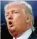  ?? FOTO: VUCCI/DPA ?? Wütend auf die Medien: US-Präsident Trump.