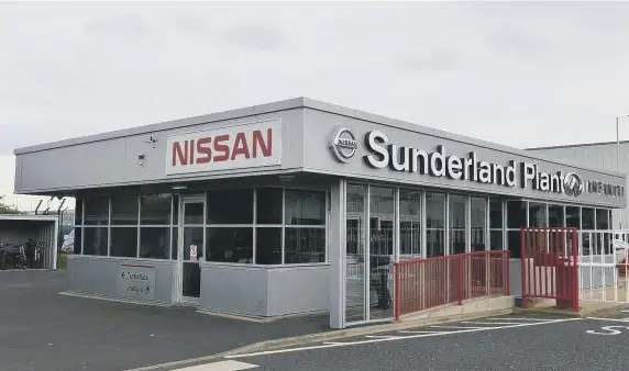  ??  ?? Sunderland’s Nissan plant