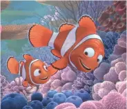  ??  ?? “Finding Nemo” is an enduring classic.