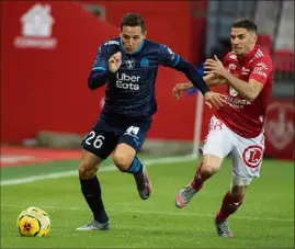  ?? (Photos AFP) ?? Un but, deux passes décisives : Forian Thauvin est de retour en forme !