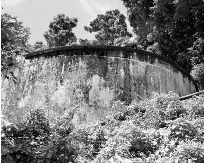  ?? PHOTOS BY IAN ALLEN/PHOTOGRAPH­ER ?? A catchment tank in Needham Pen, St Thomas.