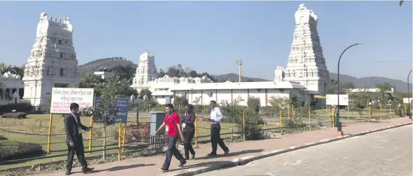  ?? Photo: Waisea Nasokia ?? Balaji temple.