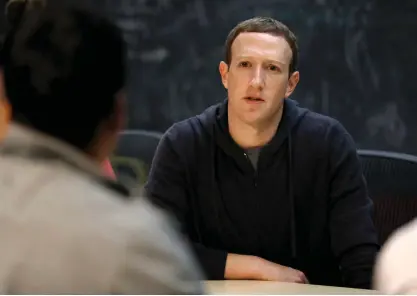  ?? FOTO: AP/TT/JEFF ROBERSON ?? Facebooks vd och grundare Mark Zuckerberg. Arkivbild.