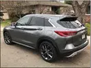  ??  ?? The 2019 Infiniti QX50. (Image © James Raia/2018)