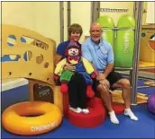  ?? SUBMITTED PHOTO ?? Joan and Pat Daly recently upgraded their Gymboree Play & Music franchise in Collegevil­le with new equipment and programs.