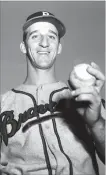  ??  ?? Warren Spahn, the Hall of Fame pitcher who won 363 games, more than any other left-hander, and was one of the most dominant pitchers in baseball history with 20 victories 13 times, recorded his second no-hitter, at age 41, 57 years ago today.