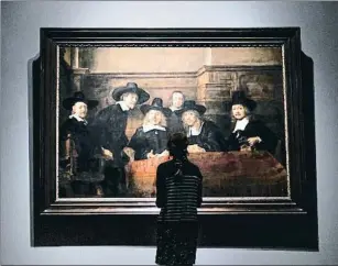  ?? REMKO DE WAAL / AFP ?? Los síndicos (1662)