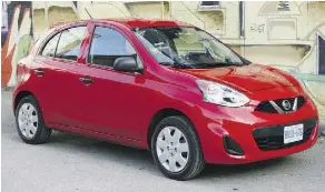  ?? LESLEY WIMBUSH DRIVING ?? The Nissan Micra S is a roomy small car.