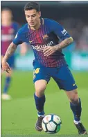  ?? FOTO: GETTY IMAGES ?? Coutinho habló en Barça TV